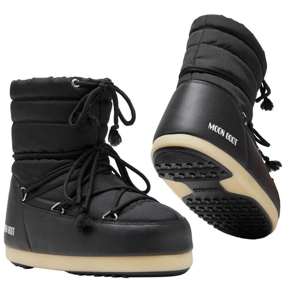 Moon Boot EVX Light Nylon Slip On Unisex Snow Boots